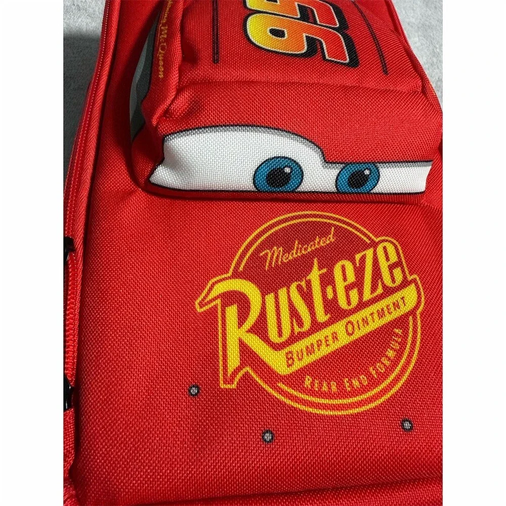 Disney Pixar Cars Lightning McQueen Rust-eze 95 Insulated Lunch Bag